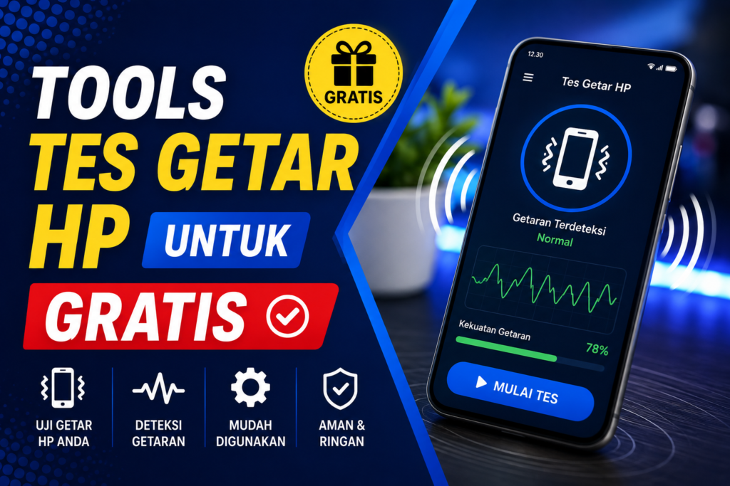 Tools Tes Getar HP untuk | Gratis