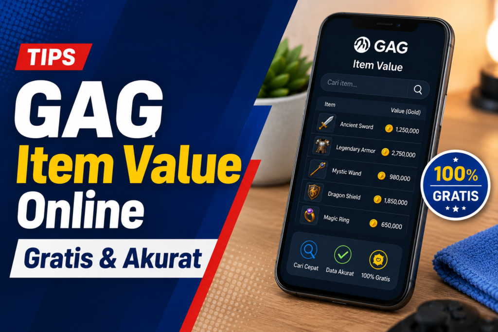 GAG Item Value Online Gratis & Akurat