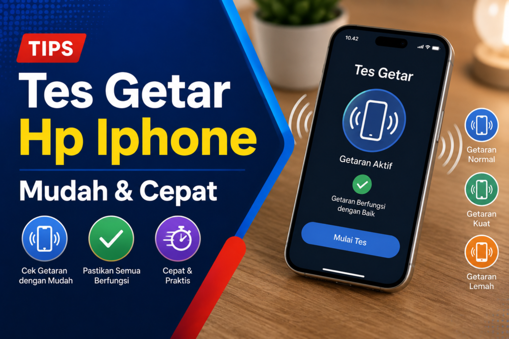 Tes Getar Hp Iphone | Mudah & Cepat