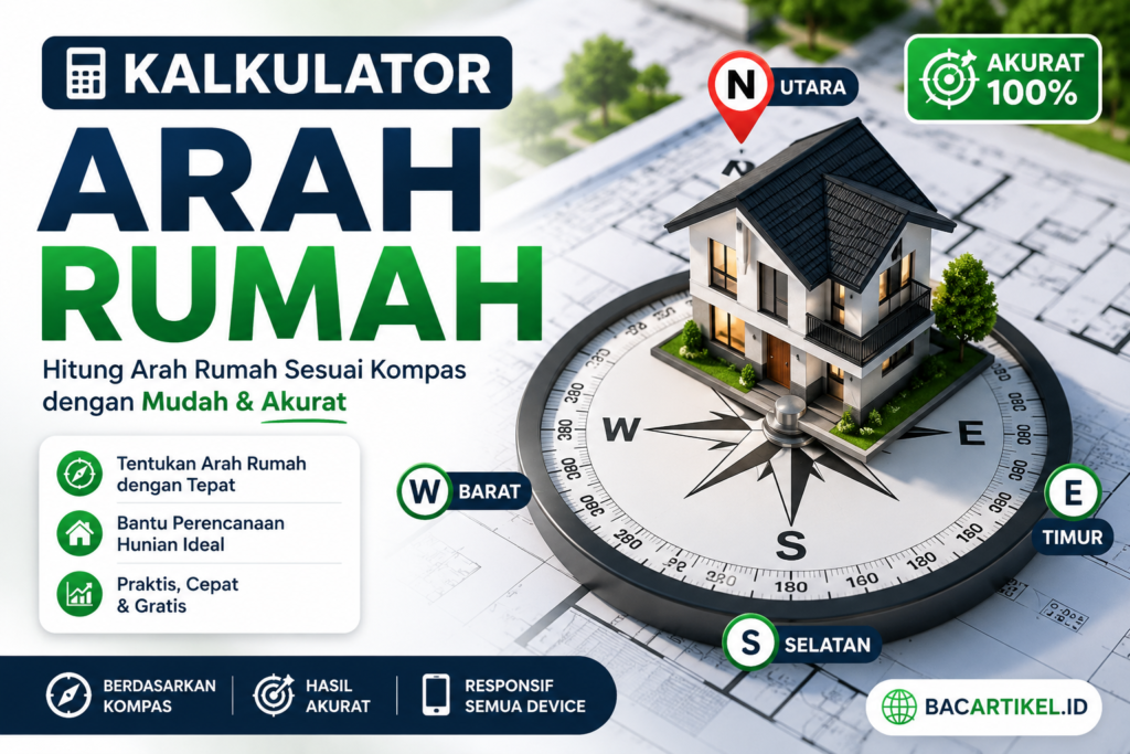 kalkulator Arah Rumah